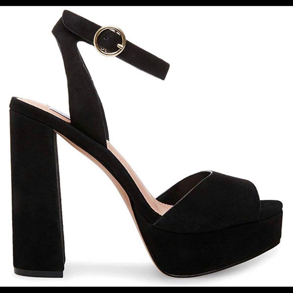 STEVE MADDEN BLOCK HEEL PUMPS